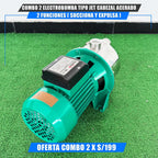Combo de 2 Electrobombas 💧 - Succiona y Expulsa